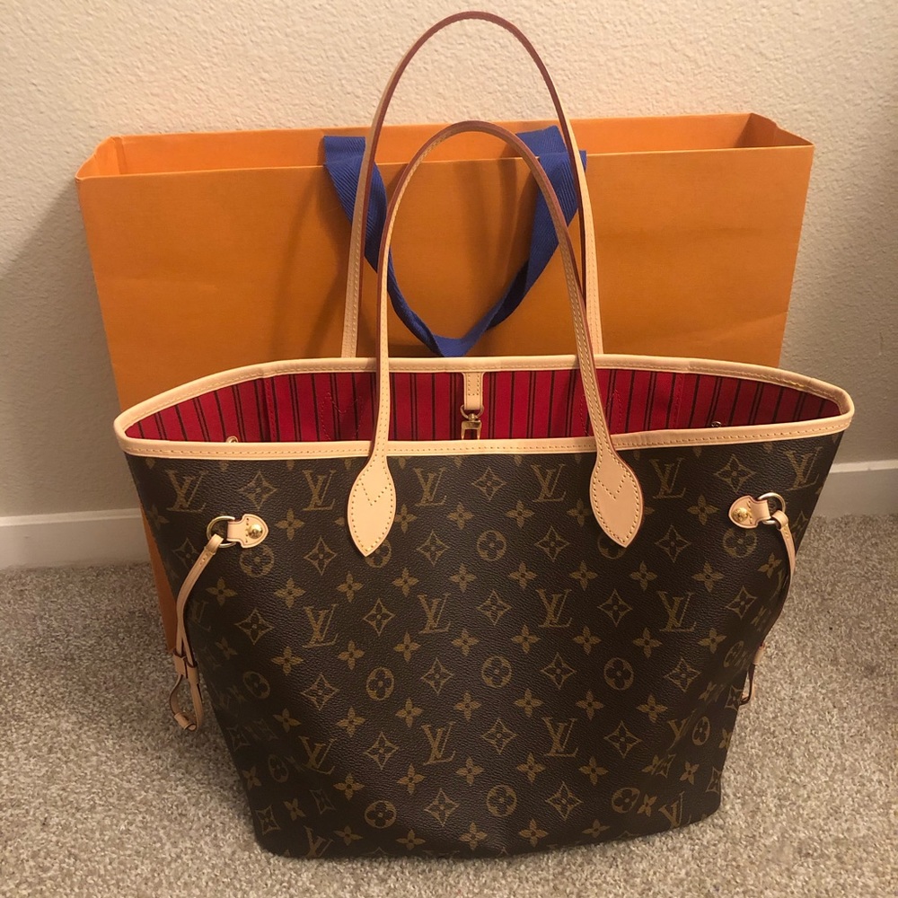 NWOT Louis Vuitton Monogram Neverfull MM